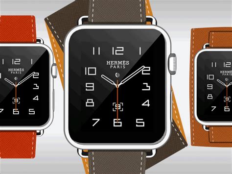 Hermes Apple Watch faces download